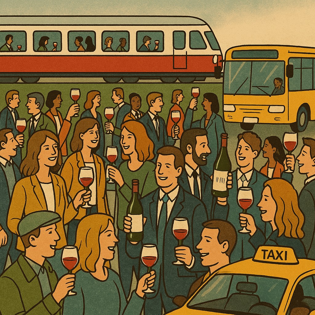 Mit Zug und Bus zur 400-Jahr-Feier
