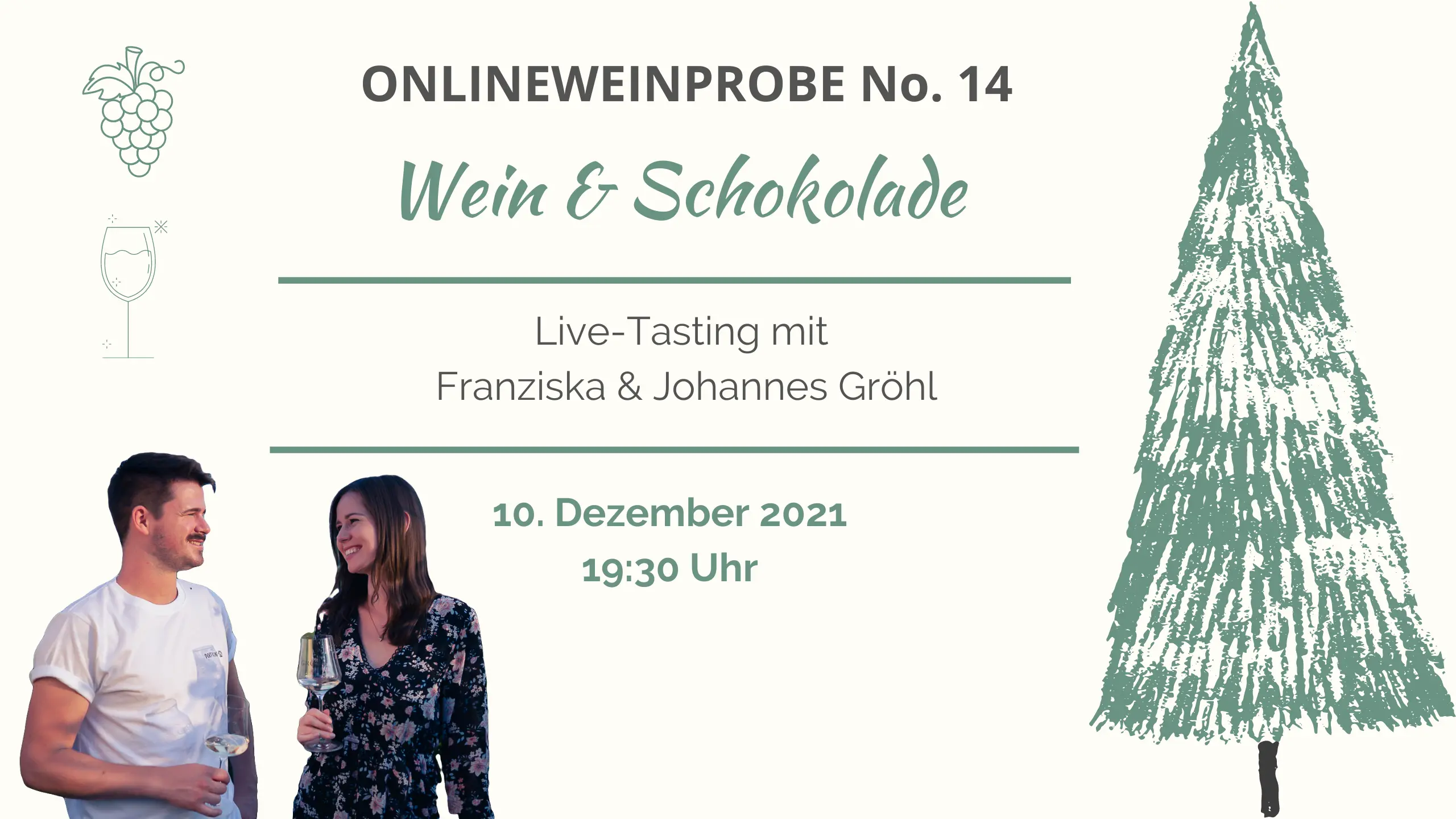 Online-Weinprobe No. 14 Wein und Schokolade